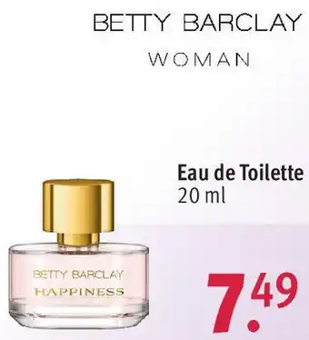 Rossmann BETTY BARCLAY WOMAN Eau de Toilette 20 ml Angebot