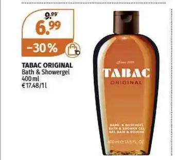 Müller Tabac Original Bath & Showergel Angebot