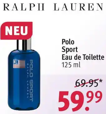 Rossmann RALPH LAUREN Polo Sport Eau de Toilette 125 ml Angebot