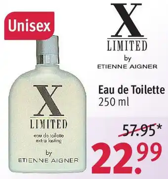 Rossmann X LIMITED by ETIENNE AIGNER Eau de Toilette 250 ml Angebot