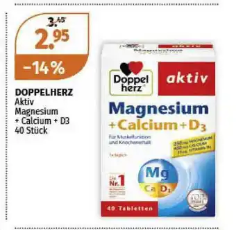 Müller Doppelherz Aktiv Magnesium+calcium + D3 Angebot