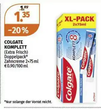 Müller Colgate Komplett Angebot