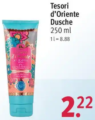 Rossmann Tesori d'Oriente Dusche 250 ml Angebot