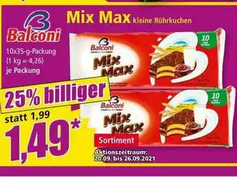 Norma Balconi Mix Max Angebot