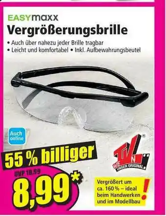 Norma Easymaxx Vergrößerungsbrille Angebot