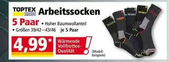 Norma Toptex Pro Arbeitssocken Angebot