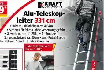 Norma Kraft Alu-teleskopleiter Angebot