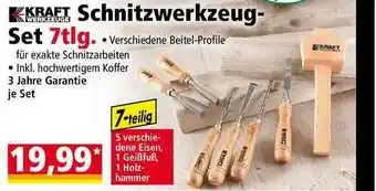 Norma Kraft Schnitzwerkzeug-set 7tlg Angebot