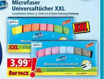 Norma Saubermax Microfaser Universaltücher XXL Angebot