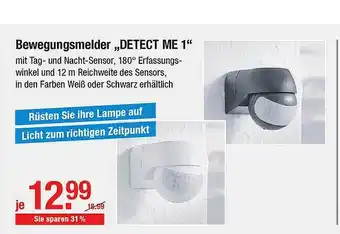 V Markt Bewegungsmelder „detect Me 1” Angebot