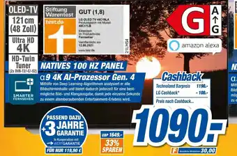 expert Techno Land LG OLED 48 C1 Angebot