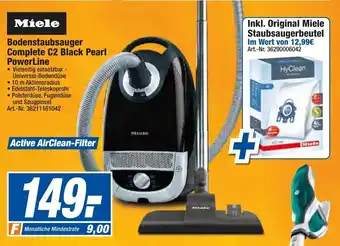 expert Techno Land Miele Bodenstaubsauger Compact C2 Black Pearl PowerLine Angebot