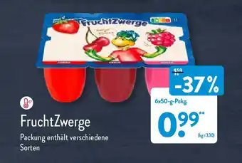 Aldi Nord FruchtZwerge 6 x 50g Angebot