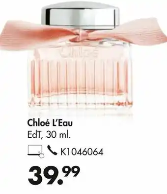 Galeria Chloé L'Eau 30ml Angebot