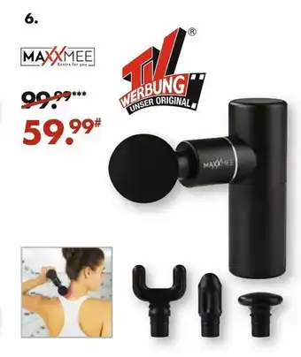 Galeria Maxxmee Akku Massagegerät Mini Gun 5V Angebot