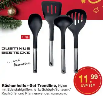 Möbel Schulenburg JUSTINUS BESTECKE Küchenhelfer-Set Trendline 4-tlg. Angebot