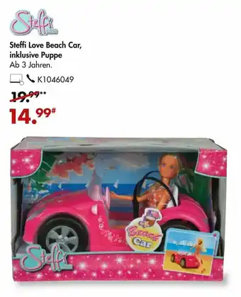 Galeria Steffi Love Beach Car, inklusive Puppe Angebot