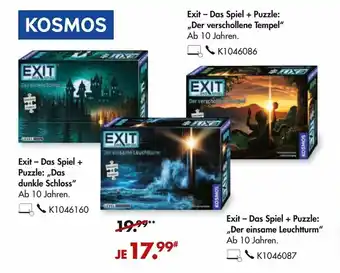 Galeria Kosmos Exit Das Spiel+ Puzzle: Das dunkle Schloss Angebot