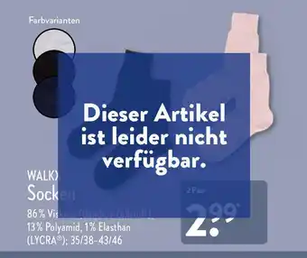 Aldi Nord Walkx Socken 2 paar Angebot