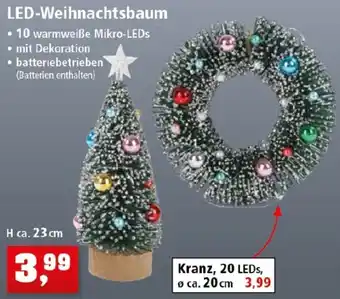 Thomas Philipps LED-Weihnachtsbaum H ca. 23 cm Angebot