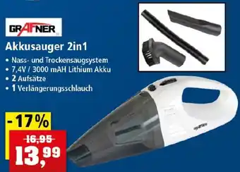 Thomas Philipps GRAFNER Akkusauger 2in1 Angebot
