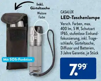 Aldi Süd CASALUX LED-Taschenlampe Angebot