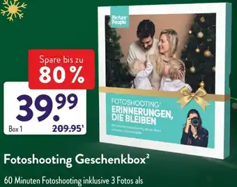 Aldi Süd Fotoshooting Geschenkbox Angebot