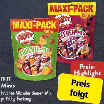 Aldi Süd FRITT Minis 350 g Packung Angebot