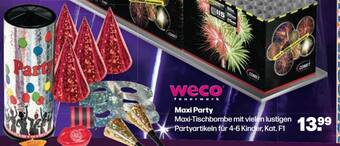 Handelshof weco feuerwerk Maxi Party Maxi-Tischbombe Angebot