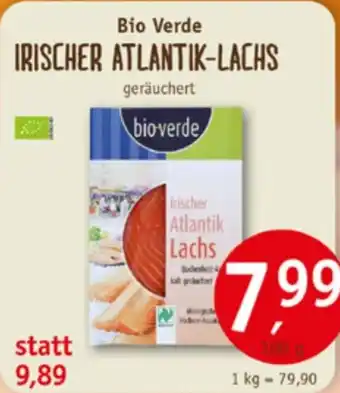 Erdkorn Biomarkt Bio Verde IRISCHER ATLANTIK-LACHS 100g Angebot