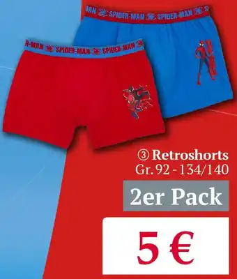 Woolworth Retroshorts Gr. 92-134/140 Angebot
