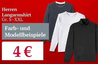 Woolworth Herren Langarmshirt Gr. S-XXL Angebot