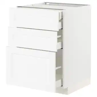 IKEA Metod / maximera uschr 3 fr/2 ni+1 haho+1 ho sch, weiß enköping/weiß holzeffekt, 60x60 cm Angebot