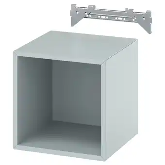 IKEA Eket regalelement, wandmontiert, hell graublau, 35x35x35 cm Angebot