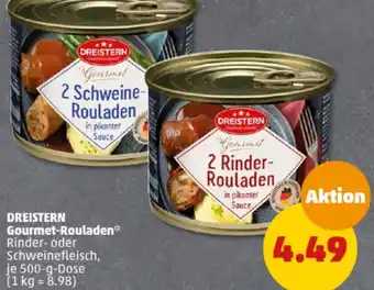 PENNY DREISTERN Gourmet-Rouladen 500 g Dose Angebot