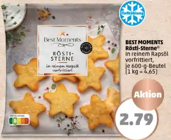 PENNY BEST MOMENTS Rösti-Sterne 600 g Beutel Angebot