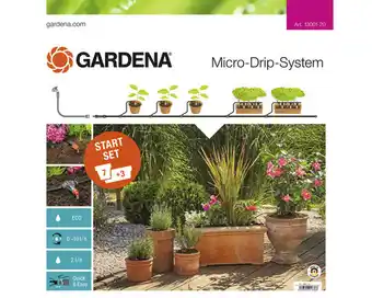 Hornbach Bewässerungsset gardena micro-drip start set pflanztöpfe gr. m (für 7 pflanztöpfe oder 3 pflanztröge) Angebot