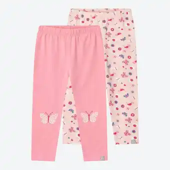 NKD Baby-mädchen-leggings, 2er-pack Angebot