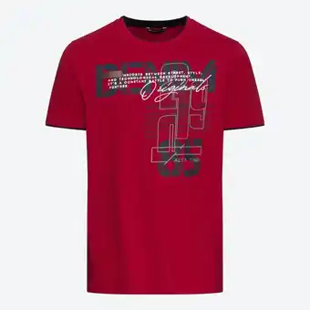 NKD Herren-t-shirt mit kontrast-einsätzen Angebot