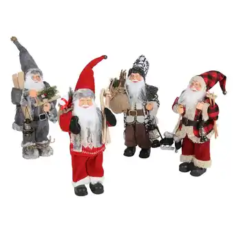 Thomas Philipps Deko-weihnachtsmann mit weihnachtsaccessoires 30cm Angebot