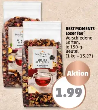 PENNY BEST MOMENTS Loser Tee 150 g Beutel Angebot