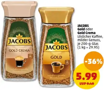 PENNY JACOBS Gold oder Gold Crema 200 g Glas Angebot