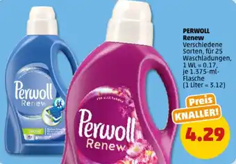 PENNY PERWOLL Renew 1.375 ml Flasche Angebot