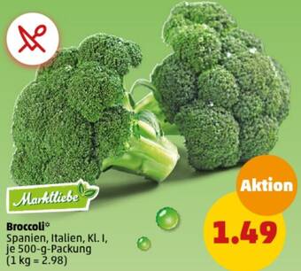 PENNY Broccoli 500 g Packung Angebot
