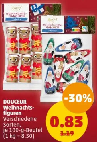 PENNY DOUCEUR Weihnachtsfiguren 100 g Beutel Angebot