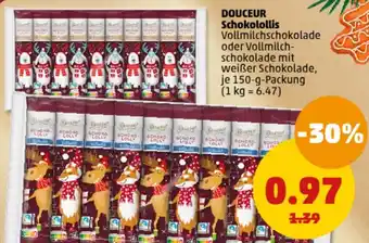 PENNY DOUCEUR Schokolollis 150 g Packung Angebot