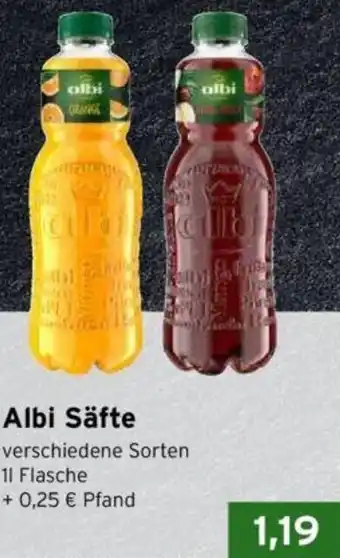 CAP Markt Albi Säfte 1 L Flasche Angebot