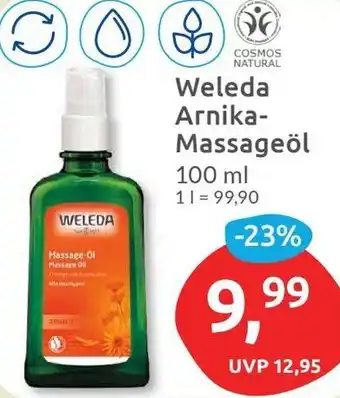 Budni Weleda Arnika Massageöl 100 ml Angebot