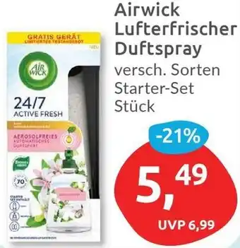 Budni Airwick Lufterfrischer Duftspray Angebot