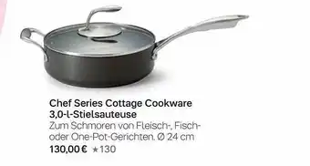 Tupperware Chef Series Cottage Cookware 3.0-l-stielsauteuse Angebot